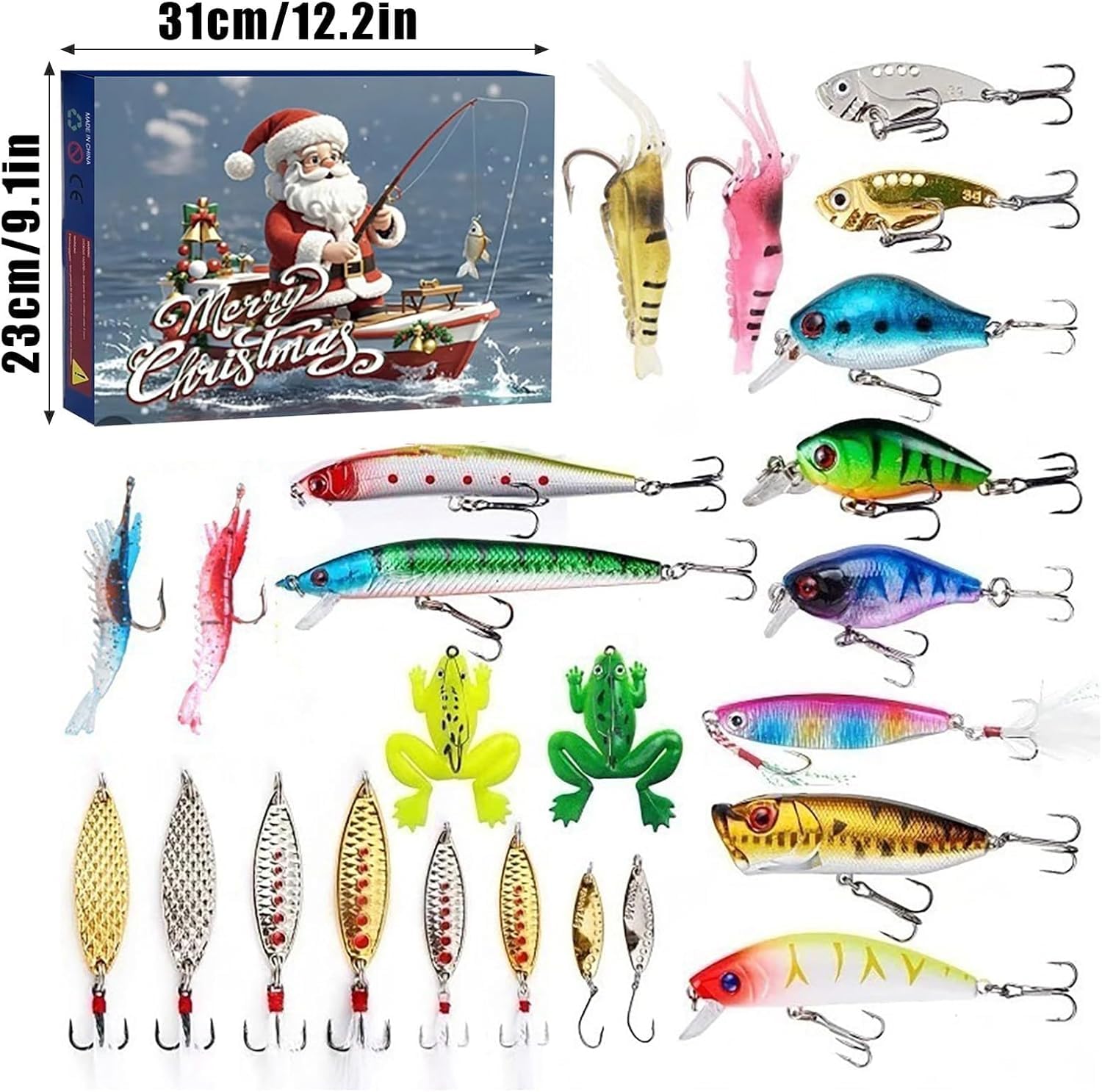 Advent Calendar Fishing Christ - Mens Grooming Advent Calendar 评论和价格