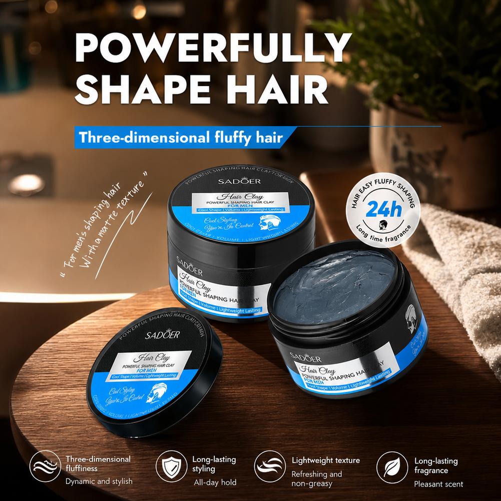 Matte Hair Styling Clay Strong - Men'S Grooming Salon 评论和价格