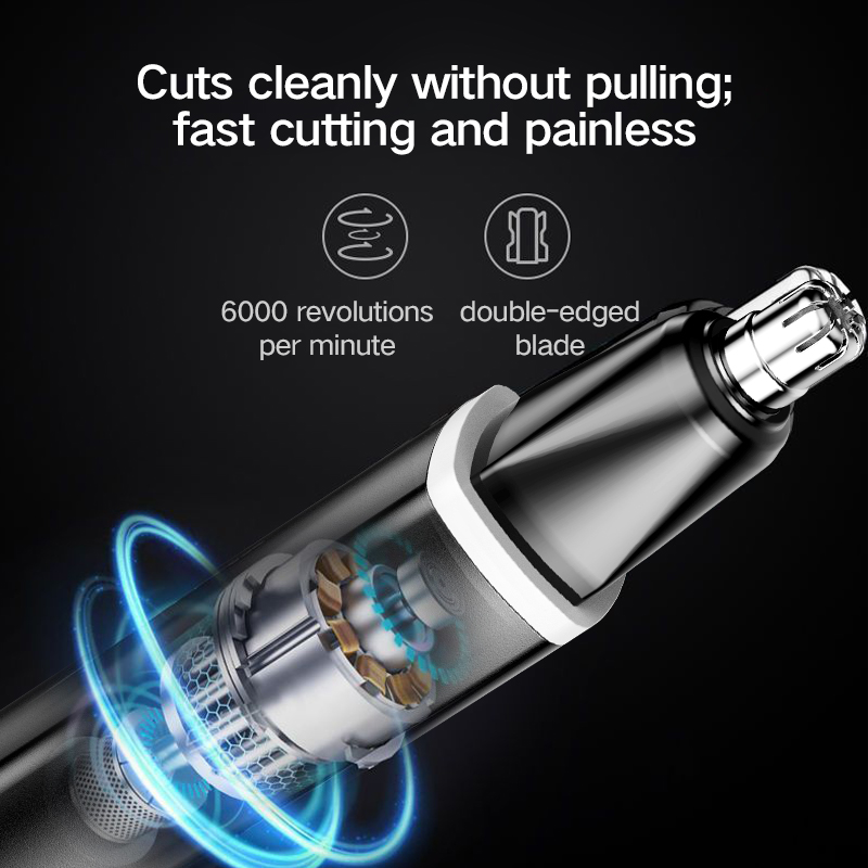 LED Nasal Hair Trimmer New Mod - Men'S Grooming Salon 评论和价格