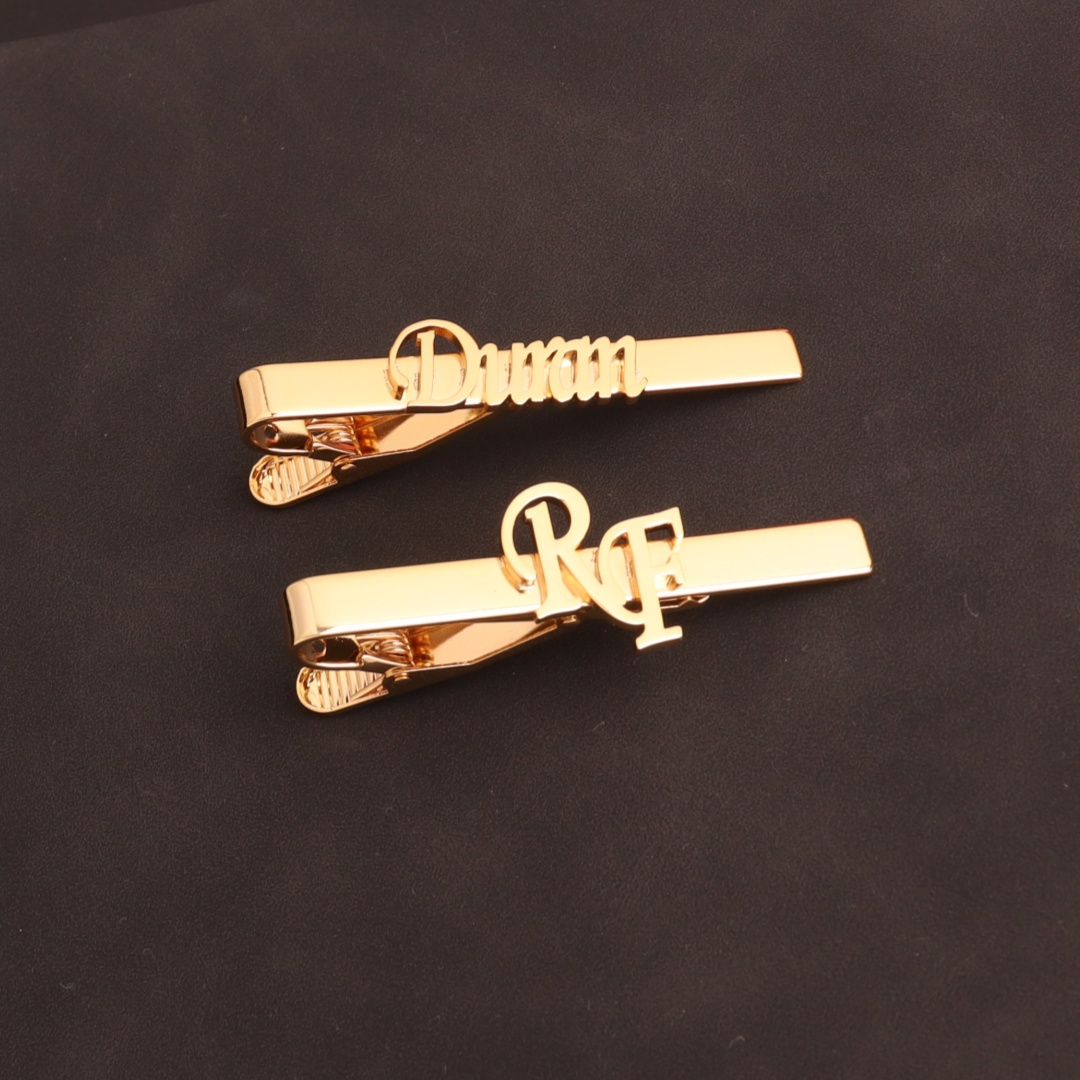 Custom Initial Tie Clip for Gr - Men'S Groom 评论和价格