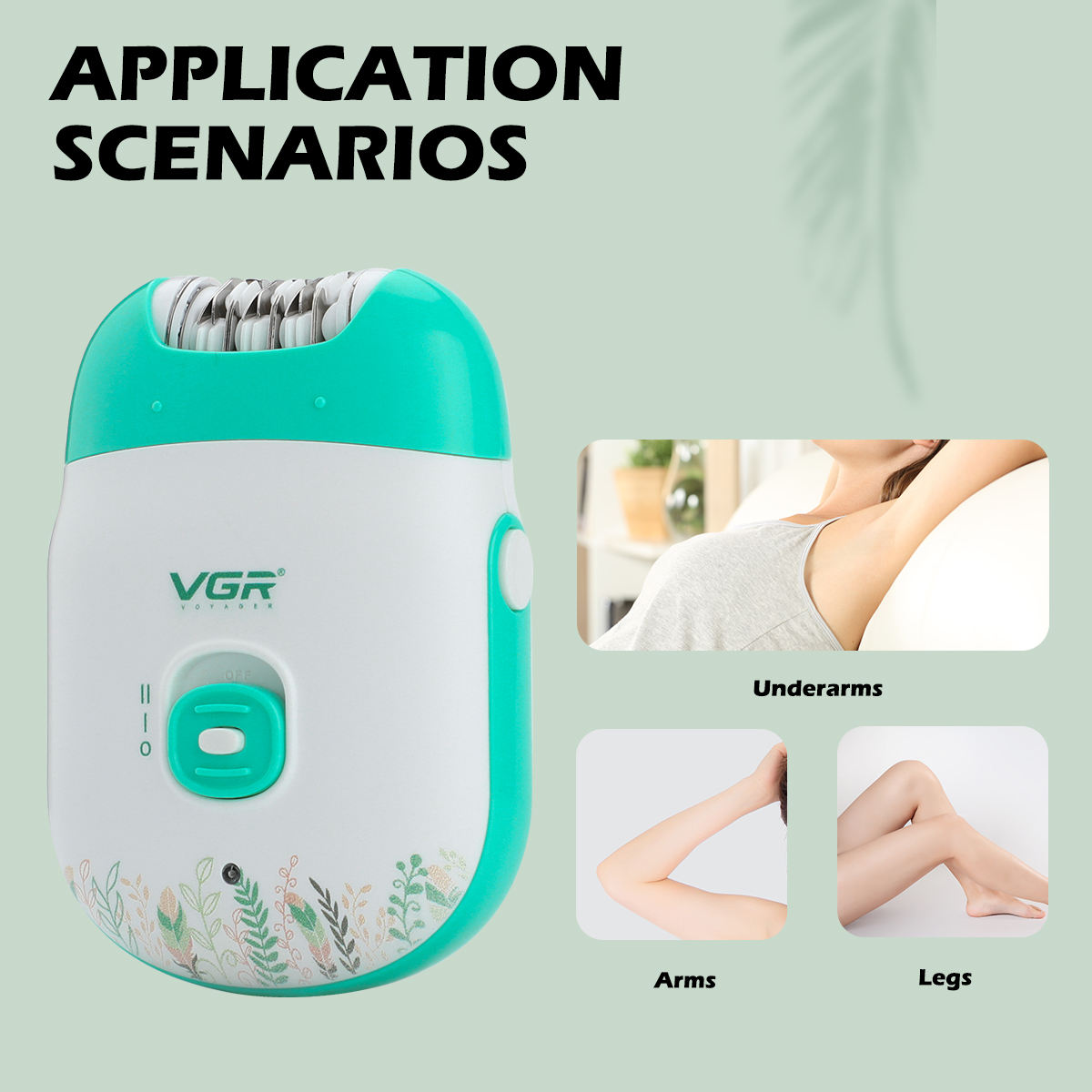 VGR 726 New Epilator Women Sha - Eyebrow Razor Trimmer 评论和价格