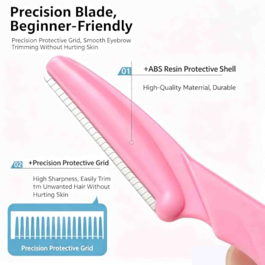 Eyebrow Razor 9 Pack, Precisio - Eyebrow Razor Trimmer 评论和价格