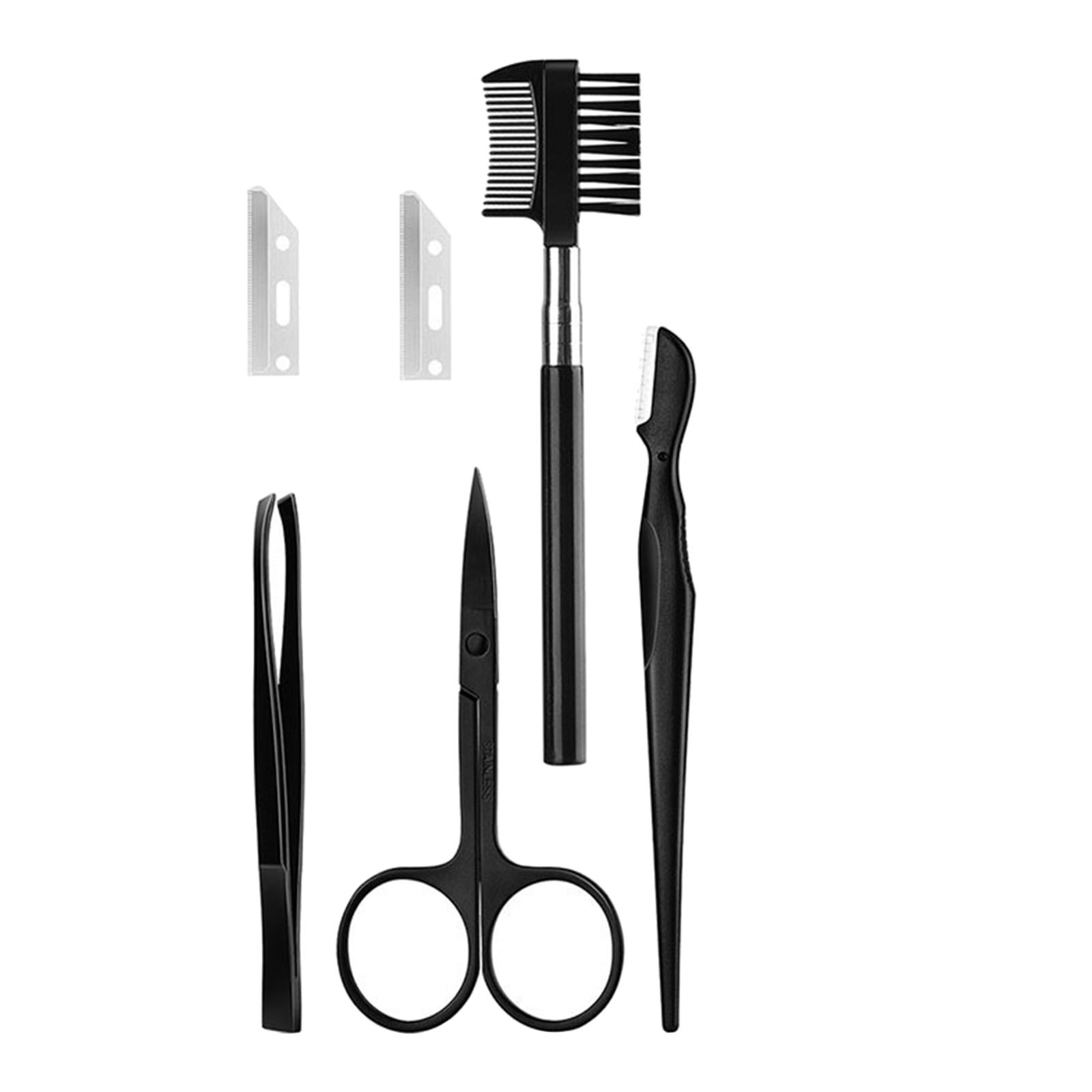 Eyebrow Kit Stainless Steel Sc - Eyebrow Razor Trimmer 评论和价格