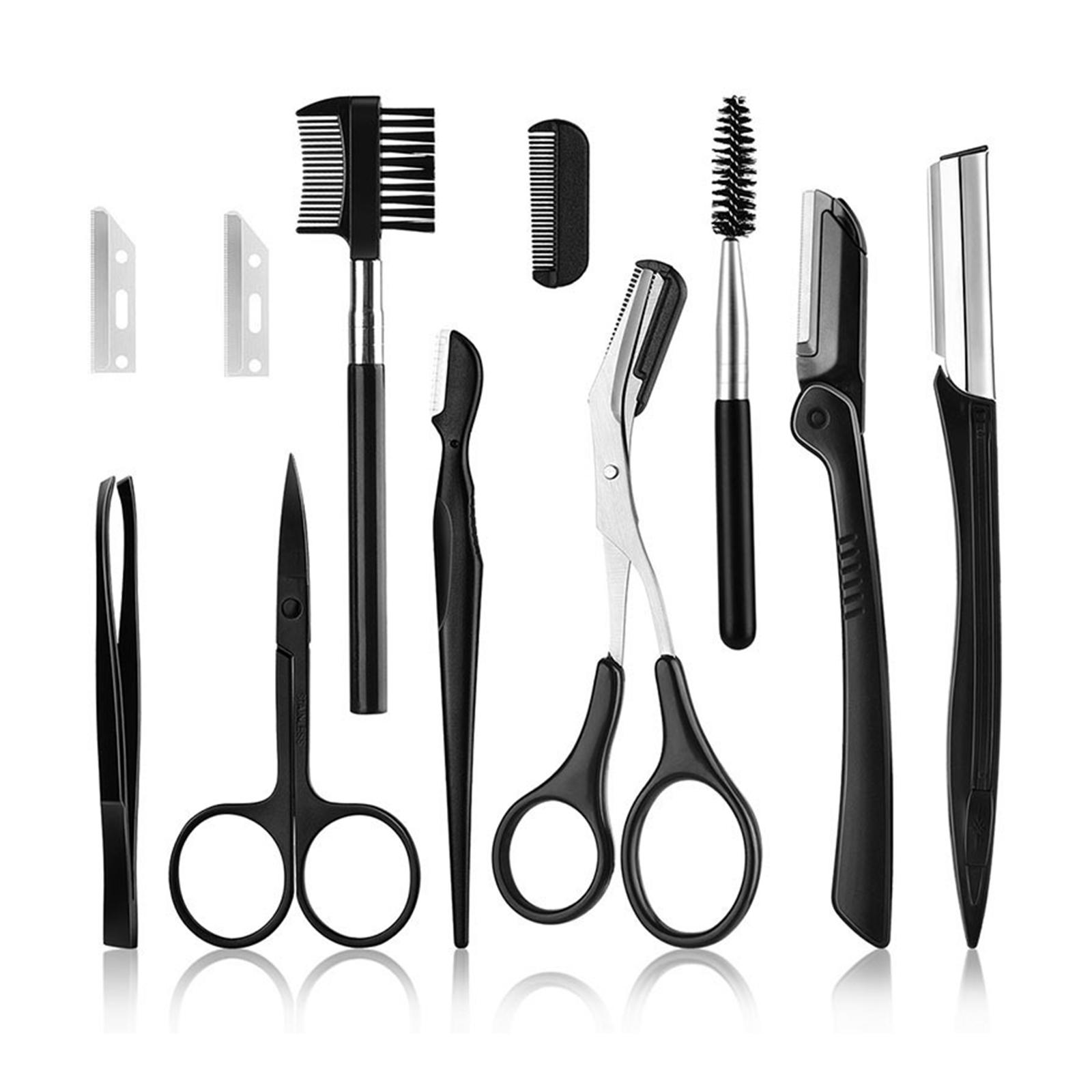 Eyebrow Kit Stainless Steel Sc - Eyebrow Razor Trimmer 评论和价格