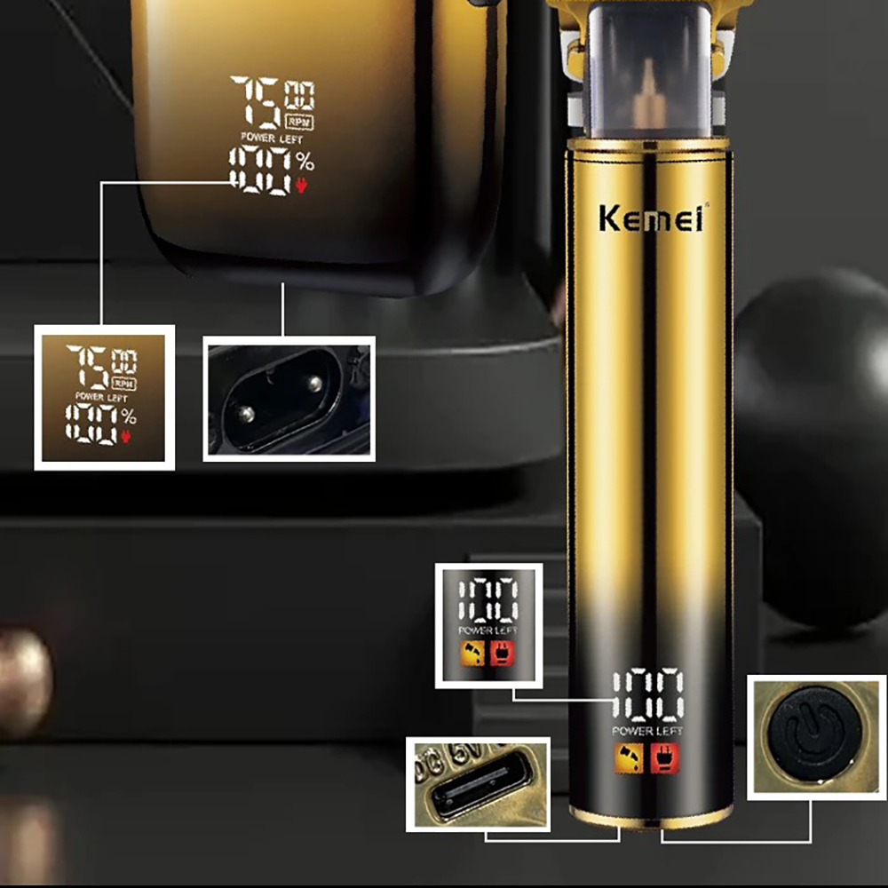 Kemei Hair Trimmer Electric Ra - Eyebrow Razor Trimmer 评论和价格